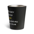 Rock Bar 童夢のEvery Good Bar Deserves Favour(白) Thermo Tumbler