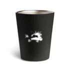 もけけ工房 SUZURI店のカンフーキャットのサーモ Thermo Tumbler