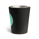 CORONET70のサークルa・ペパーミント・白・ペパーミント Thermo Tumbler