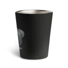 ハネクラシのオナガノハネ　サーモ　白文字 Thermo Tumbler