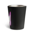 きょうは、なにをきようか。のねこですから。ピンク Thermo Tumbler