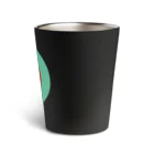 CORONET70のサークルa・ペパーミント オレンジ クリーム Thermo Tumbler