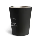 3helbのもりのたびびと（黒）※修正版 Thermo Tumbler