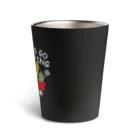 ワカボンドのキャンプに行くシロクマさん Thermo Tumbler