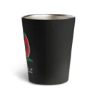 覆面MANIA＆CMLLの群馬覆面プロレス（白文字） Thermo Tumbler