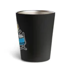  ふじねこ屋のトリプルチェロパンねこ Thermo Tumbler