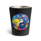 かじふさぬる娘のNigou&Sangou’s room tumbler Thermo Tumbler