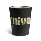 Rebelle DébutantのLion Carnival LogoOnly（濃色ver） Thermo Tumbler