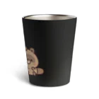 DECORのおはなしタヌキくん　なでなでver. Thermo Tumbler