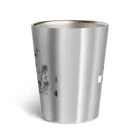 ウクレレレッスンTV storeのハッピーバースデーが弾けちゃうタンブラー(シルバー・ホワイト) Thermo Tumbler