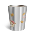 猫のきぬくんのお店の公式ベーカリーこげまるグッズ Thermo Tumbler