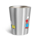 ユウィズのかわいい動物トレイン Thermo Tumbler