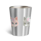 sachiko2004shopの花と猫 Thermo Tumbler