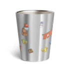 さくら いま のおみせ◎SUZURI店のふじやまゆず子◎サーモタンブラー Thermo Tumbler