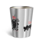 ビューン ワークスの黒猫ちぃさん Thermo Tumbler