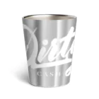 eXchangers_ANNEXのDirty Cash (White) Thermo Tumbler