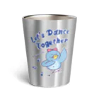  Millefy's shopのLet’s Dance Together Thermo Tumbler