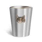 みそちゃんの雑貨屋さんの縞三毛猫のみそ Thermo Tumbler