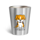 KAORIN’s TV 【ちびっこ】のぽっつんビーグル chibicco (黒文字) Thermo Tumbler