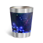 Δray☆storeの車窓越しのリンドウ Thermo Tumbler