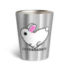 kazeou（風王）のLOVE＆RABBIT Thermo Tumbler