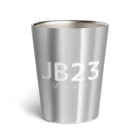 まきのTシャツ屋さんの23 （文字色ホワイト） Thermo Tumbler