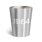 まきのTシャツ屋さんの64（文字色ホワイト） Thermo Tumbler