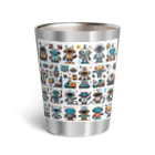 ロボットグッズshopのロボットいっぱい３！ Thermo Tumbler