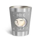 もんぴのアトリエのこの色しか勝たん！！！　ポーカーフェイス Thermo Tumbler