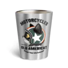 AckeeWolf Art ShopのOLD AMERICAT Thermo Tumbler