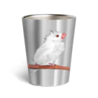 Lily bird（リリーバード）の水浴び文鳥 カラー Thermo Tumbler