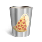 ぐーにゃんのごちそうさがしのpizza time(ぐーにゃん) Thermo Tumbler