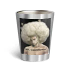 おやさい妖精さんの お店🌱のカリフラワー先生 （イラスト大） Thermo Tumbler