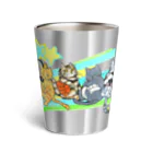 miku'ꜱGallery星猫のネコリンピック✨球技 Thermo Tumbler