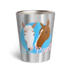 アイパール事務局の馬アイ、パールキャラクターグッズ Thermo Tumbler