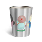 むにゅの手つなぎぎゅーちゃんズ Thermo Tumbler