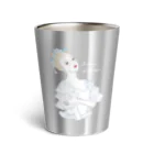 NAPPY ILLUSTRATIONSの白鳥女子 Thermo Tumbler