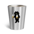 SUIMINグッズのお店のソフトクリームを急ぎめに運ぶねこ Thermo Tumbler