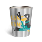 イラスト MONYAAT の鴨カモカモかも C Thermo Tumbler