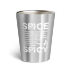 LONESOME TYPE ススのSPICE SPICY（White） Thermo Tumbler