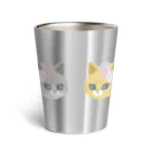 sachiko2004shopの花と猫 Thermo Tumbler