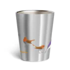 エダマメトイチ雑貨店のI love birds ! 5 Thermo Tumbler