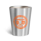 Rock Bar 童夢の童夢オリジナルロゴ(橙) Thermo Tumbler