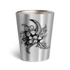 Tribal 70 Designのトライバル【花】 Thermo Tumbler