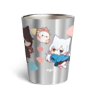 佐治の猫少年とあるトリ Thermo Tumbler