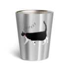 小鳥と映画館のお散歩猫ちゃん ご機嫌バージョン Thermo Tumbler