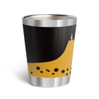 Rigelの富士御神火文黒黄羅紗陣羽織柄 Thermo Tumbler