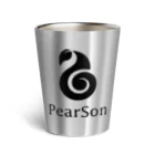 PearSonStoreのPearSon 黒 縦 Thermo Tumbler