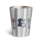 Andiamoのうさぎのカギ Thermo Tumbler