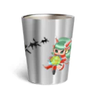 こつめちゃんのおみせのアンドロイドサンタガール Thermo Tumbler